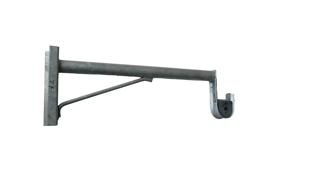 BRAZO DE EXTENSION CON HERRAJE "J" 60 CM DE 10-12 MM