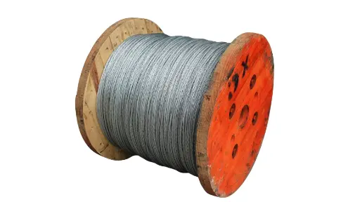 [CN-CAB-MEN-001] CABLE (MENSAJERO) GALVANIZADO TIPO B DE ¼" BOBINA DE 1000 MTS